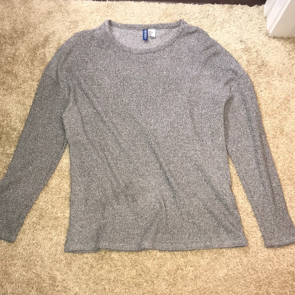 Gray H&M sweater